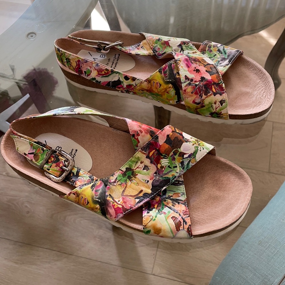 KMB Floral Sandals